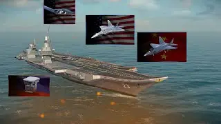 modern warships testing the RF shtorm aircraft carrier... no vip items!