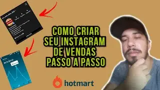 como criar um perfil no instagram para vender como afiliado no HOTMART