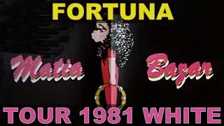 Mauro Sabbione - Matia Bazar -  ILTEMPODELSOLE - TourLive1981WHITE - Fortuna - a.d. 1981