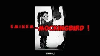 eminem-MOCKINGBIRD🪶|| @gabbar__lyrics || FULL ENGLISH SONG