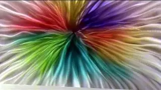 Modern Metal painting Abstract 3D movement sculpture Contemporary Wall Art hand made by Lubo