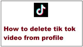 How to Delete Profile Video on Tiktok and Set Profile Picture