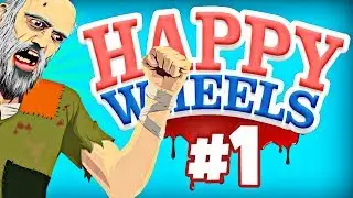 Let's Play Happy Wheels | Part #1 | IM SO BAD AT THIS GAME :(