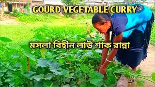 মসলা বিহীন লাউ শাক রান্না|Mixed Vegetable Curry |Mixed Vegetable Recipe