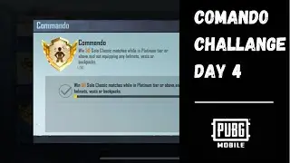 Day-4 Commando challenge | Pubg mobile