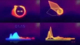 FREE AFTER EFFECTS TEMPLATE | Music Visualizer l Audio spectrum