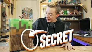 I found a SECRET on the Minecraft XBOX!! (Limited Edition)