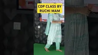 CDP CLASS BY RUCHI MAM 