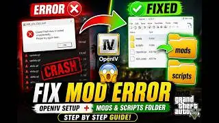 GTA 5 Mods for Beginners (2026) 🔥 Install OpenIV + Mods Folder Setup (NO ERRORS)