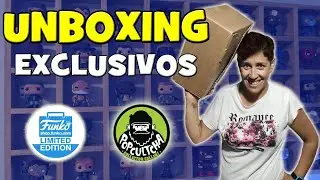 UNBOXING Funko POP EXCLUSIVOS POPCULTCHA Y FUNKOSHOP
