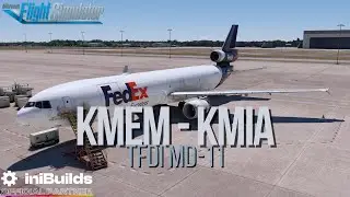 TFDi MD-11 FedEx Ops to Florida! ✈️KMIA → KMEM✈️