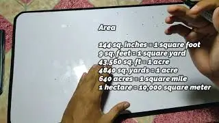 Conversion of Units