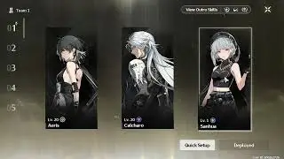 How to change your Party in Wuthering Waves | New Team Members!