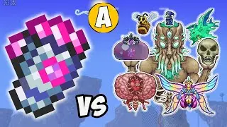 Terraria 1.4.4.9 - Nebula Blaze vs ALL Bosses (Master Mode) (EASY)