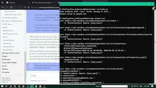 Web Scraping Using Python BeautifulSoup to parse and extract code elements containing curl.