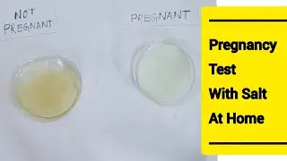 Salt Pregnancy Test At Home || Malayalam