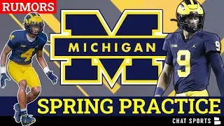 INSIDE MIchigan Football Spring Practice: Rumors On JJ McCarthy + Offense, & Defensive Depth Chart