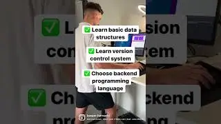 How to learn Backend? 