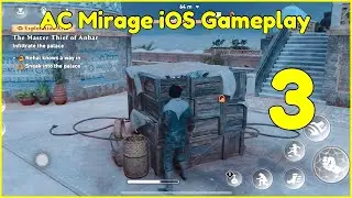 Experience The Thrilling Ac Mirage iOS Gameplay On iPhone 15 Pro ( Part 3 )