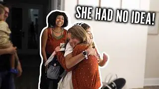 SURPRISED BY FRIENDS WE HAVEN'T SEEN IN A LONG TIME