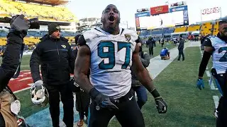 Malik Jackson Mic'D Up vs. Steelers (Divisional Playoffs) | Jacksonville Jaguars