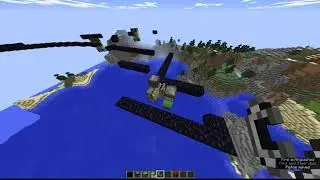 Minecraft 1.12: smart diagonal flying machine and curved flying machines