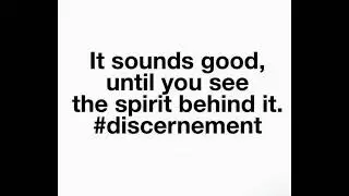 It sounds good until you see the spirit behind it. Pray for #discernment #shorts
