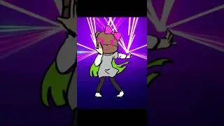 Está canción no sale de mi cabeza que hice una animación con la pequeña Noise como Teddy B.