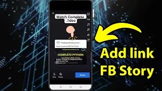 How to Add link to Facebook Story on Mobile 2022