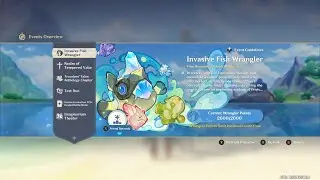 Invasive Fish Wrangler Event Day 1 & 2! 🎣 Easy Guide & Rewards | Genshin Impact PC Gameplay