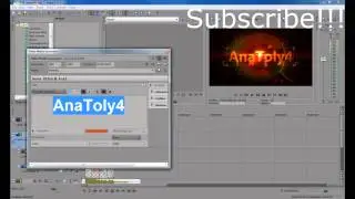 Как сделать интро,заставку для видео в Sony Vegas Pro 11