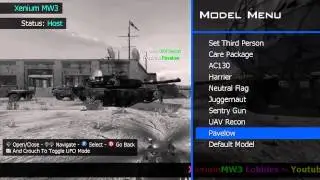 MW3 Xenium Mod Menü