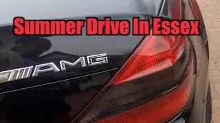 A drive in Essex June 2022 in a SL 55 AMG