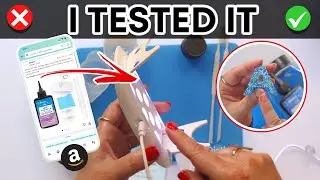 TRYING UV RESIN FOR THE FIRST TIME | Did it work?