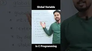 Global Variable in C Programming | extern keyword in C