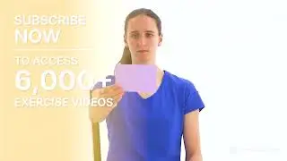 How to Do Seated Gaze Stabilization with Head Rotation | Medbridge