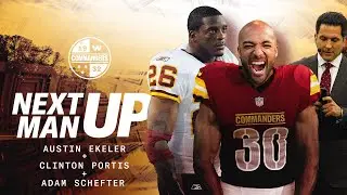 Austin Ekeler + Clinton Portis + And NFL Insider Adam Schefter | Next Man Up | Washington Commanders
