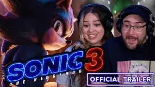Sonic the Hedgehog 3 - Official Trailer Reaction | Sonic 3