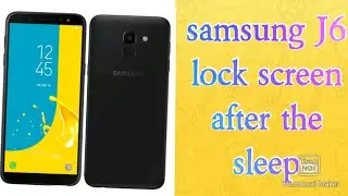 samsung j6 lcd blank after screen lock #mobile