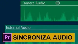 Cómo sincronizar audio y video en Adobe Premiere Pro