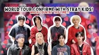 World TOUR confirmed! Find out which country will receive STRAY KIDS;