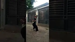 #penampilan novel saat latihan silat paguyuban sumur pengasinan (Kranji)