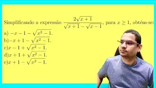 Simplificando a Expressão-Produto Notável.