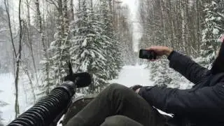 Покатушки на танке в Ленинградской области