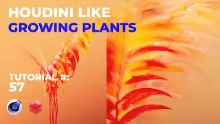 Houdini like Growing Plants