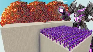 200x MEGATRON + 1x GIANT vs EVERY GOD - Totally Accurate Battle Simulator TABS
