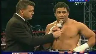 John Hopoate - Pro Boxing Debut - Big KO