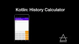 Kotlin:Simple History Calculator