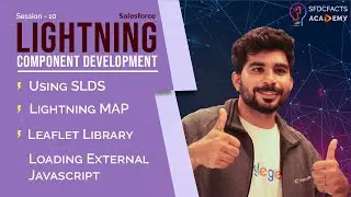 Using External JavaScript and Stylesheet in Lightning | Using SLDS | Google Map with LeafLet- Day 10