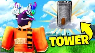 Sneaking Into This TOXIC CLAN SKY TOWER! (Roblox Survival Game)